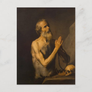 Jusepe de Ribera-St. Onuphrius Postkarte