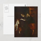 Jusepe Ribera-Deliverence von St. Peter, Gefängnis Postkarte (Vorne/Hinten)