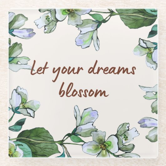 Jusmin Blossom Untersetzer (Vorderseite)