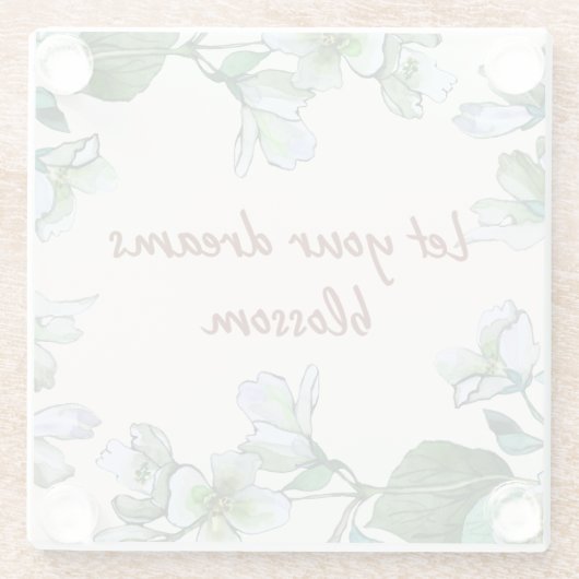 Jusmin Blossom Untersetzer (Rückseite)