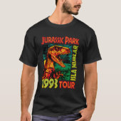 Jusrassic Park Isla Nublar 1993 Tour T-Shirt (Vorderseite)