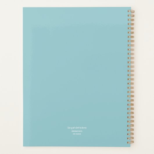 Just a Bowl of Cherries Day Planner Agenda 2026 Planer (Rückseite)