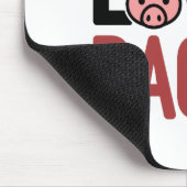 Just a Boy Who Loves Bacon Mousepad (Ecke)