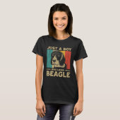 Just A Boy Who Loves Beagle for Boys T-Shirt (Vorne ganz)