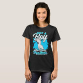 Just A Boy Who Loves Cockatoos Parrot Umbrella Coc T-Shirt (Vorne ganz)