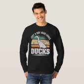 Just A Boy Who Loves Ducks Duck T-Shirt (Vorne ganz)