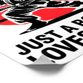 Just A Boy Who Loves Karate Martial Arts Karate Lo Poster (Ecke)