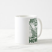 Just A Boy Who Loves Lawn Mowers Lawn Garden  Kaffeetasse (VorderseiteRechts)