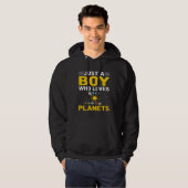 Just A Boy Who Loves Planets I Astronomy Hoodie (Vorne ganz)