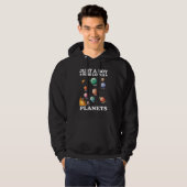 Just A Boy Who Loves Planets Solar System Space Sc Hoodie (Vorne ganz)