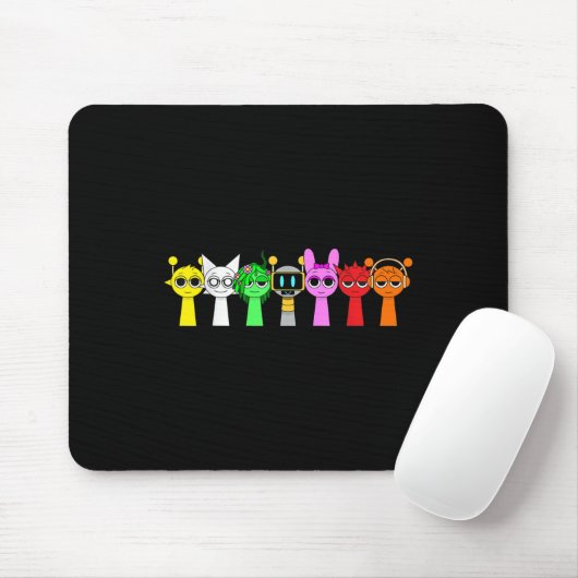 Just A Boy Who Loves Sprunky Funny Sprunky Game Mousepad (Mit Mouse)