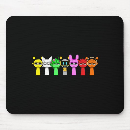 Just A Boy Who Loves Sprunky Funny Sprunky Game Mousepad (Vorne)