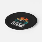 Just A Boy Who Loves Titanic two Pappteller (Schrägansicht)