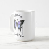  just a Butterfly  Kaffeetasse (Vorderseite Links)