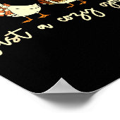 Just A Cozy Goose Funny Meme Thanksgiving Autumn F Poster (Ecke)