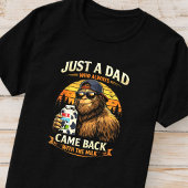 Just a Dad Who Always Came Back with The Milk T-Shirt