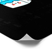 Just A Dad Who Always Comes Back With The Milk Fat Poster (Ecke)