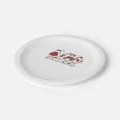 Just a Fall Goose Classic T-Shirt Pappteller (Schrägansicht)