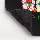 Just A Festive Goose Christmas Holiday Funny Silly Mousepad (Ecke)
