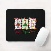 Just A Festive Goose Christmas Holiday Funny Silly Mousepad (Mit Mouse)