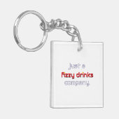 Just a Fizzy Drinks Company Keychain Schlüsselanhänger (Vorderseite links)