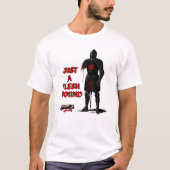 Just A Flesh Wound Medieval Style T-Shirt (Vorderseite)