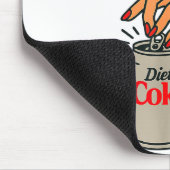 Just A Fridge Cigarette Funny Hand Design Cool Cos Mousepad (Ecke)