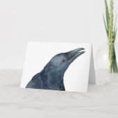 Just a Friendly Caw Folded Greeting Card Karte (Vorderseite)