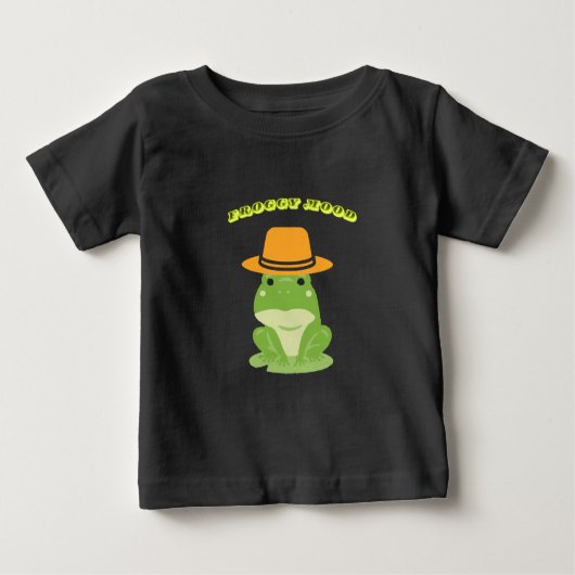Just a Froggy Day Baby T-shirt (Vorderseite)