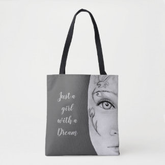 Just a Girl Tote Tasche