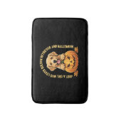 Just a Girl Who Lieben Golden Retrievers Badematte (Vorderseite Vertikal)