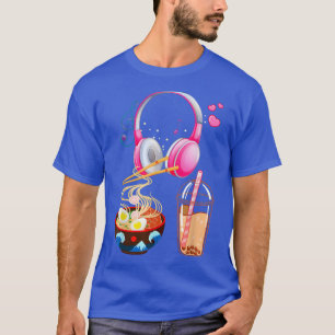 Just A Girl Who Lieben k-Pop-Regenmäuse Boba Bubbl T-Shirt