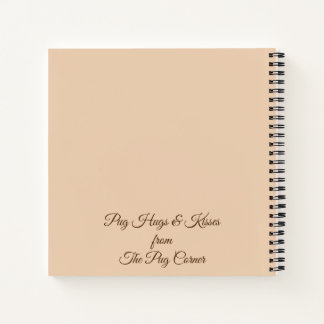 Just a Girl Who Lieben Möpsen Notebook Notizblock