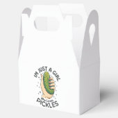 Just a Girl Who Lieben Pickles - Funny Vegan Geschenkschachtel (Geöffnet)