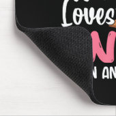 Just A Girl Who Loves Anime Ramen And Sketching, J Mousepad (Ecke)