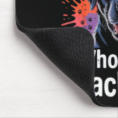 Just A Girl Who Loves Black Labs - Labrador Dog Lo Mousepad (Ecke)