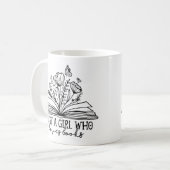 Just A Girl Who Loves Books Kaffeetasse (Vorderseite Links)