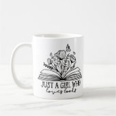 Just A Girl Who Loves Books Kaffeetasse (Links)