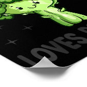 Just A Girl Who Loves Broccoli Funny Broccoli Love Poster (Ecke)
