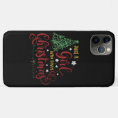 Just A Girl Who Loves Christmas Case-Mate iPhone Hülle (Rückseite (Horizontal))
