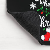 Just A Girl Who Loves Christmas Tree Xmas  Mousepad (Ecke)