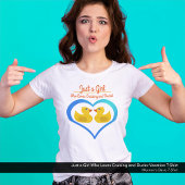 Just a Girl Who Loves Cruising and Ducks–Vacation T-Shirt