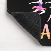 Just A Girl Who Loves Dance Mousepad (Ecke)
