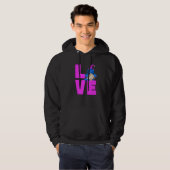 Just A Girl Who Loves Dragons Blue And Purple Gnom Hoodie (Vorne ganz)