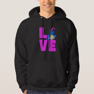Just A Girl Who Loves Dragons Blue And Purple Gnom Hoodie