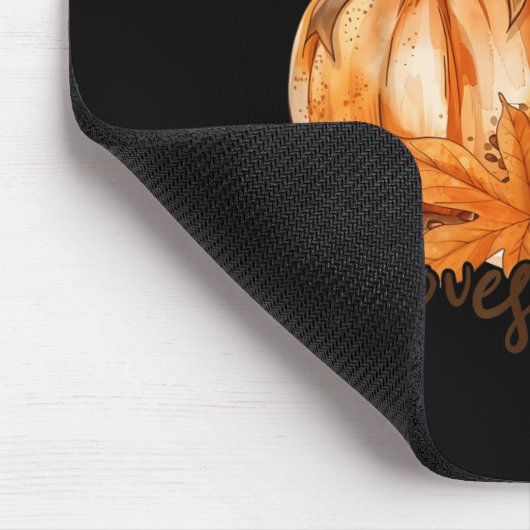 Just A Girl Who Loves Fall Pumpkin Cozy Autumn Fal Mousepad (Ecke)
