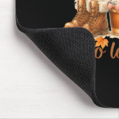 Just A Girl Who Loves Fall Pumpkin Cozy Autumn Wom Mousepad (Ecke)