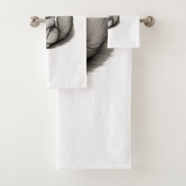 Just a girl who loves foxes badhandtuch set