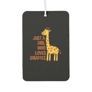 Just a girl who loves giraffes autolufterfrischer