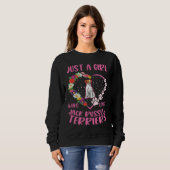 Just a girl who loves Jack Russell Terriers Sweatshirt (Vorne ganz)